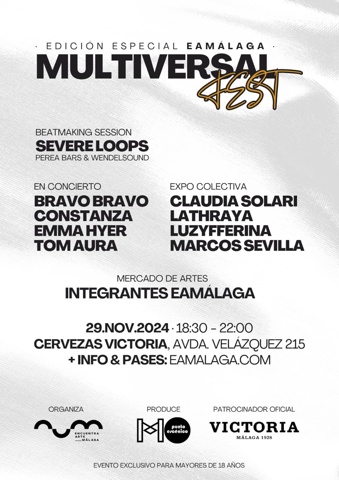 Poster for Multiversal Fest (special EAmálaga edition)