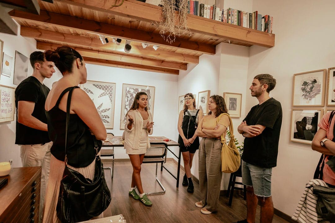 Visita guiada en un espacio de EA Málaga